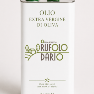 Lattina da 3 Lt di olio extra vergine d’oliva 100% Italiano