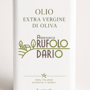 Lattina da 5 Lt di olio extra vergine d’oliva 100% Italiano